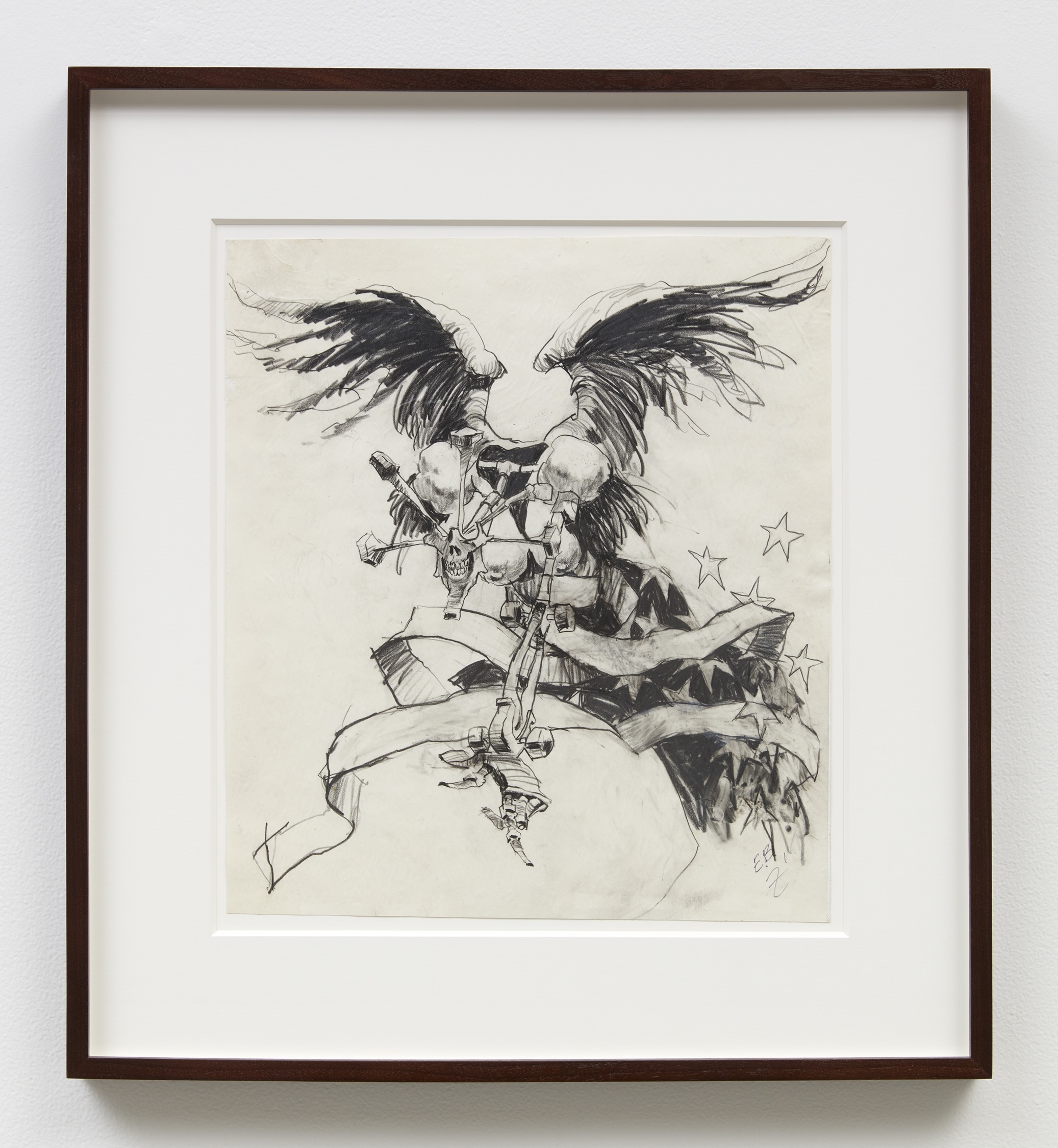 <i>Untitled (Study for Miss America)</i>, 1989-1992. Graphite on paper 15 3/4 x 14 in (40 x 35.6 cm)